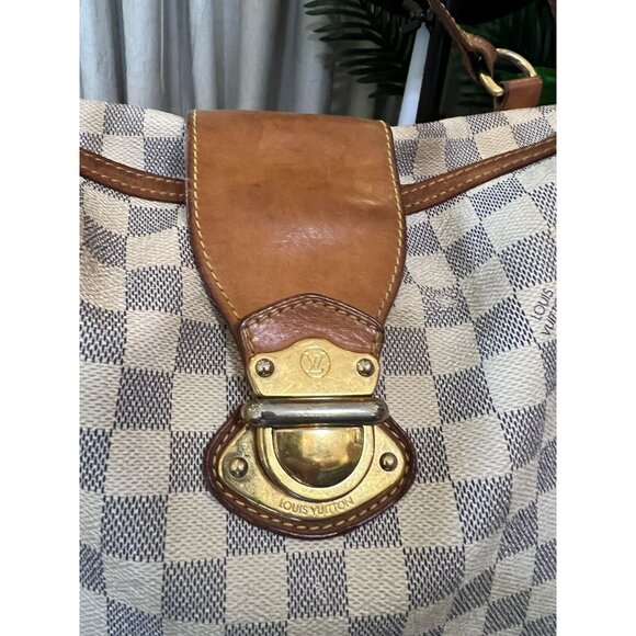 LOUIS VUITTON DAMIER AZUR STRESA PM TOTE WITH DUST BAG WITH COA - Picture 9 of 16